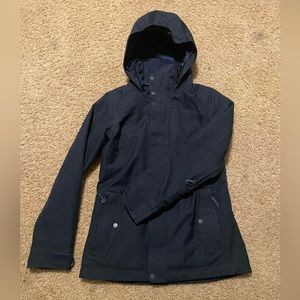 Burton Black Hooded Women's Coat
